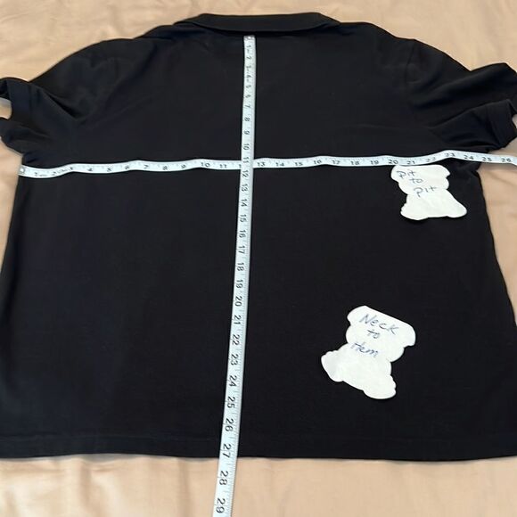 2 men’s szXL polo shirts 1 black charter club 1 white 14th & union GUC - Picture 9 of 9